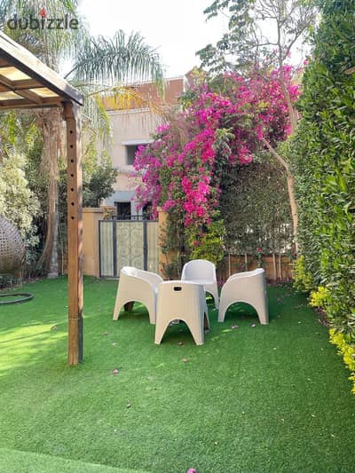 Fully furnished townhouse for rent in Emaar Mivida compound high end finishing located directly on South 90th Street in New Cairo Fifth Settlement