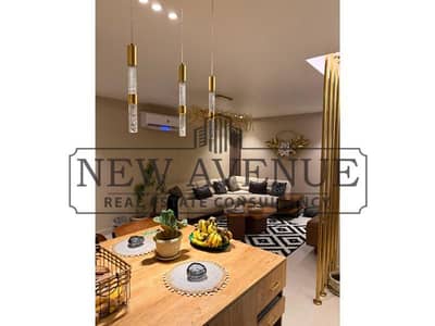 Fully finished apartment with a private garden directly facing the Clubhouse in Sarai New Cairo