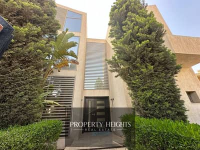 stunning standalone villa in the prestigious Allegria Compound, ideally located in the second row from the golf course, offering a spacious plot and