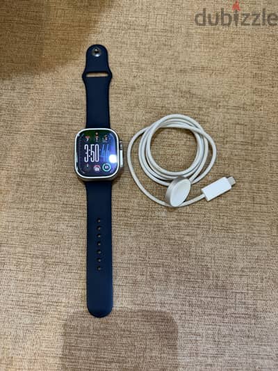 Apple Watch Ultra 1 battery 100