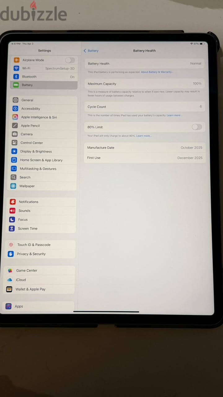 iPad Air 13-inch M3 6