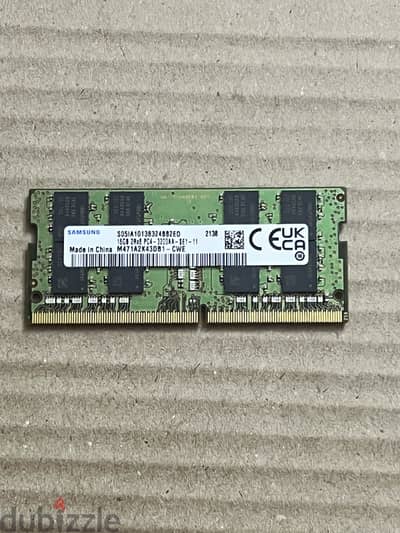 Ram 16g ram ddr4 3200 samsungبسعر ياتلحقها يا لا