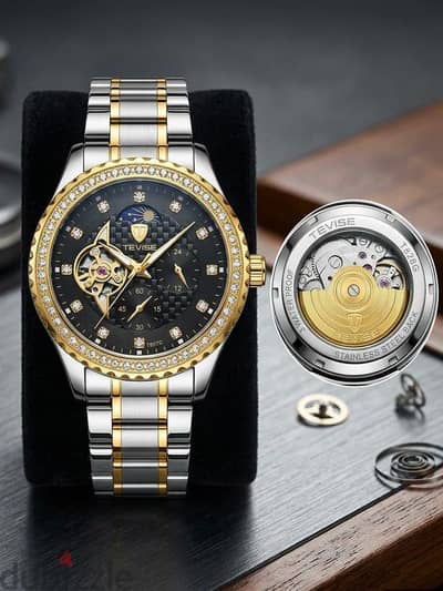 ساعة فاخرة⌚ ساعة TEVISE T8283 أوتوماتيك فاخرة