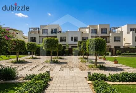 Townhouse Corner in a Prime Location Ready To Move Fully Finished for sale with Kitchen Cabinets & ACs in Courtyard, Sodic, El Sheikh Zayed