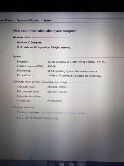 HP Pavilion g series core i3