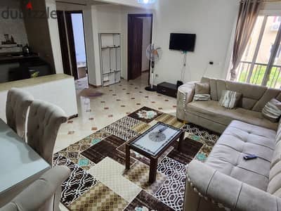شقه للايجار مفروش في الشيخ زايد الحي ١٦ عمارات بدر الدين