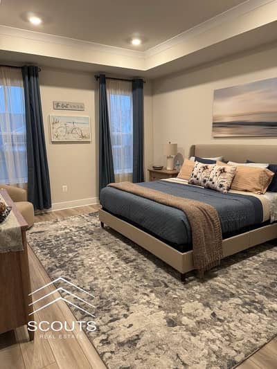 RTM Apartment for sale in New Garden City R5 New Administrative Capital Fully finished with air conditioningviews of green spaces and the Iconic Tower