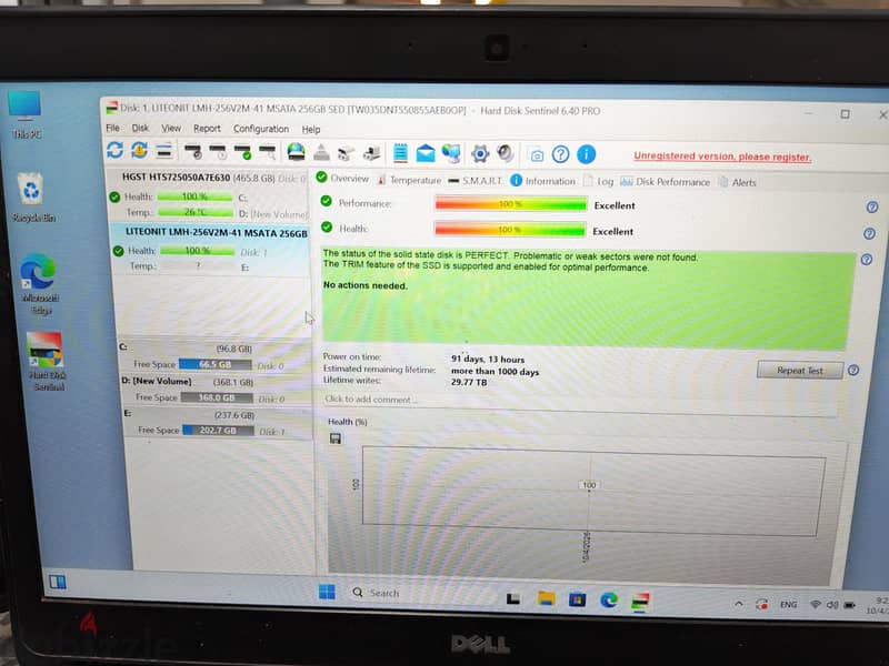 Hard M SATA SSD 256 1