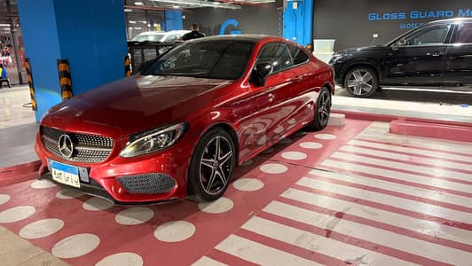 Mercedes-Benz C180 2018 original painting