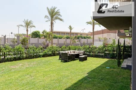 Lowest price Rent apartment150m garden180m finished , furnished ready to move in cairo festival city aura new cairo fifth settlement