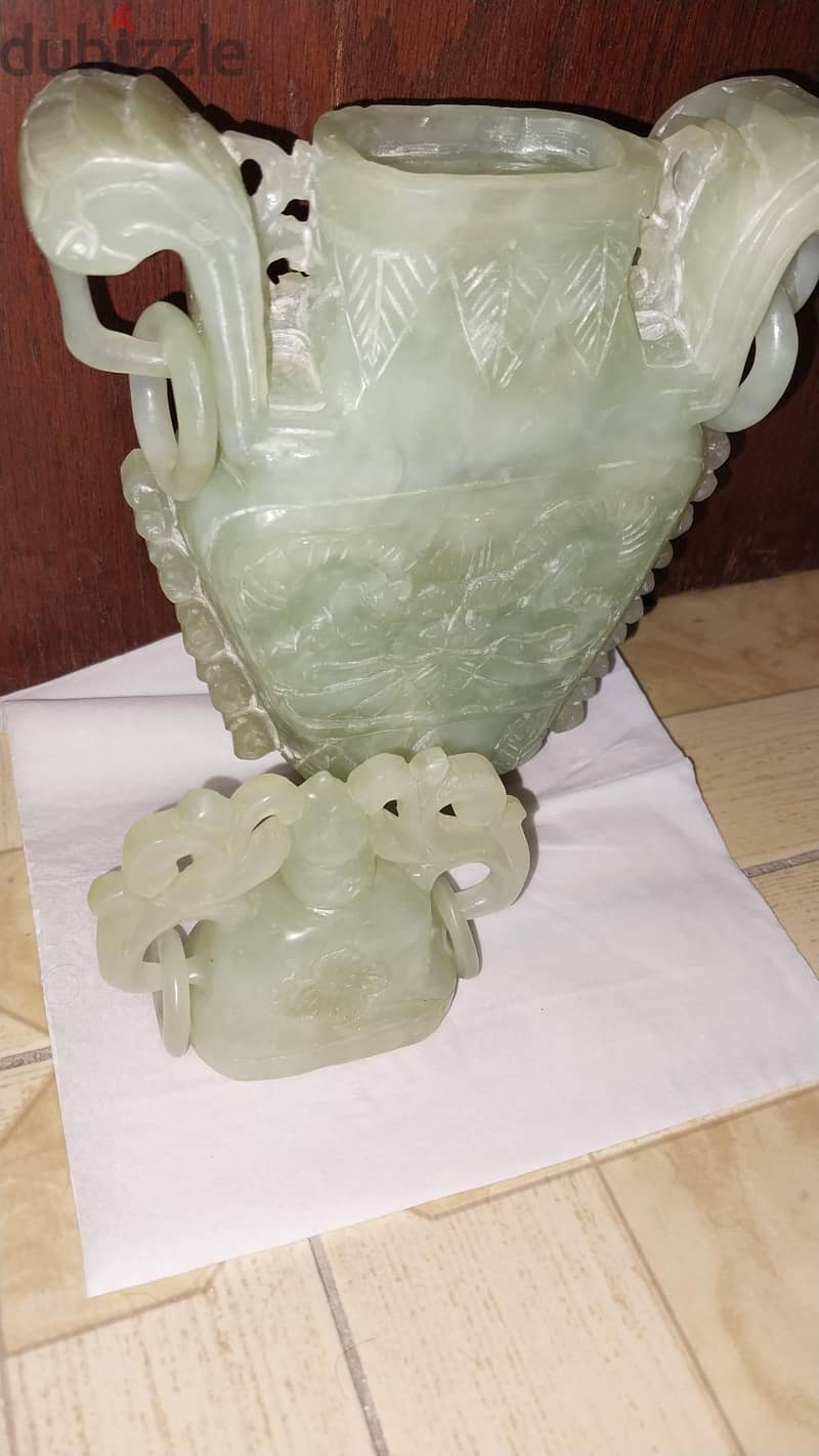 jade stone chinees vase 1