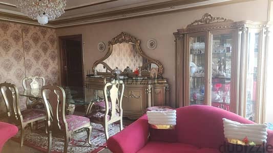 غرفة سفرة كاملة 8 كرسي وبوفيه ونيش 2 ضلفة Dining Room Set