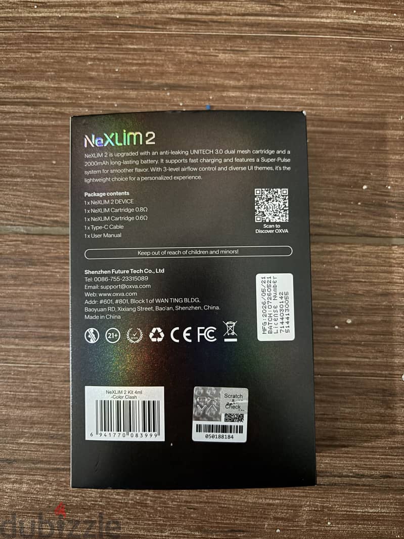Oxvn Nexlim 2 1