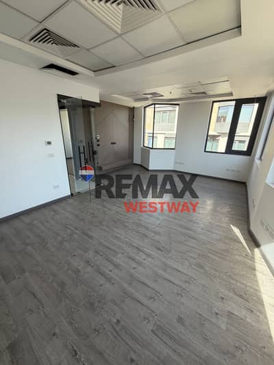 Finished Office for Rent with Air Conditioning 8 Rooms The Polygon Sodic Mall Sheikh Zayed Beverly Hills