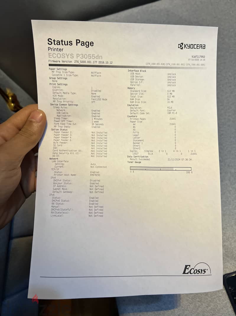 KYOCERa ECOSYS P3055dn 1
