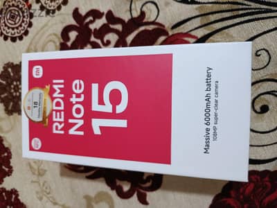 ريدمي نوت 15
