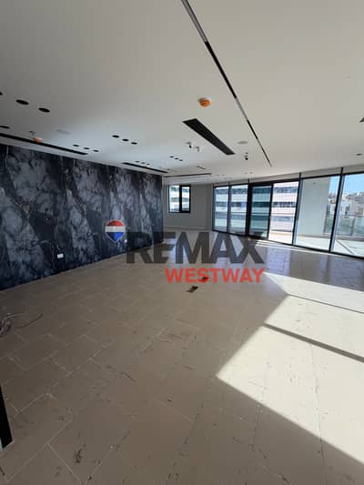 مكتب للإيجار متشطب بالتكييفات ٣٤٠ م مول ذا بوليجون سوديك الشيخ زايد  Finished Office for Rent with Air Conditioning 340 SQM The Polygon Sodic Mall Sheikh Zayed