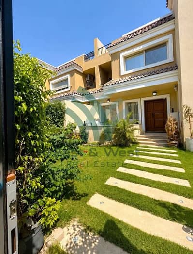 Villa with a distinctive view for sale in Sarai Compound – Mostakbal City | Immediate delivery | Ready for occupancy | North-facing | Near Madinaty.