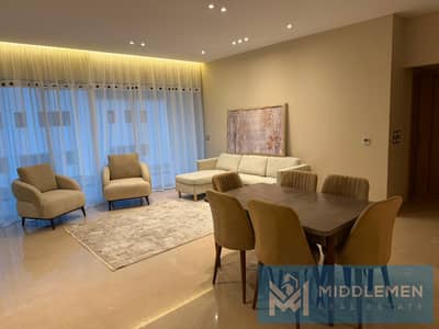 شقه للايجار 145متر متشطب بالكامل ومفروشه بالكامل لوكيشن مميز ليك فيو القاهره الجديده lake view new cairo