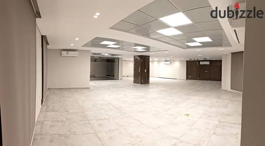 Office headquarters for rent with air conditioning in Heliopolis, close to Al-Hegaz Street, 450m, 4 rooms, licensed office in a modern office tower, companies only