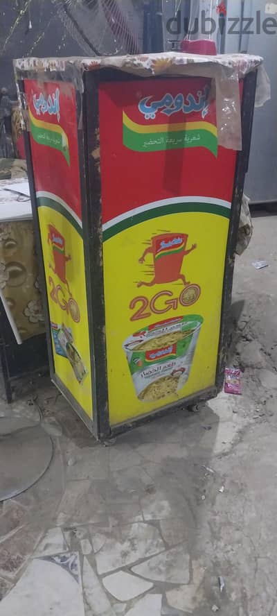 عربة تجهيز الاندومي مشروع جاهز