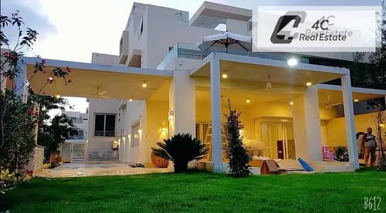 بسعر قابل للتفاوض استلم سينيور شاليه235م تشطيب كامل بالمطبخ و التكييفات Open view ريسيل في هاسيندا باي الساحل الشمالي بتقسيمه خاصه جاهز للمعاينه