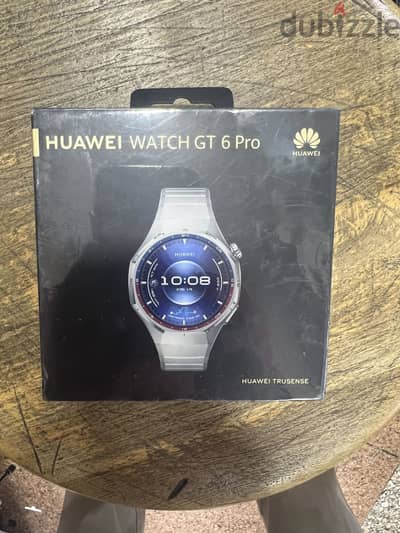 Huawei Watch GT6 Pro Titanium جديدة متبرشمة