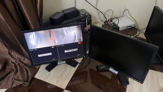شاشتين ديل