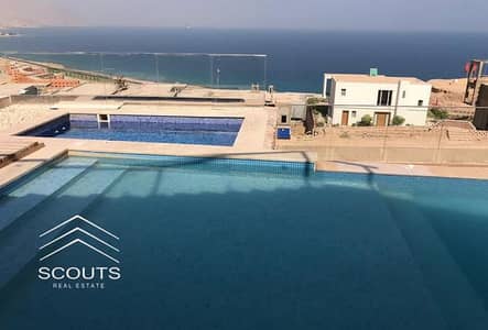 Guaranteed year-round investment in Ain Sokhna Studio for sale panoramic sea views Lowest price available High-end finishing near lavista & marina hil