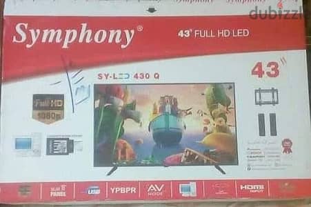 شاشه symphony سمارت ٤٣ بوصه