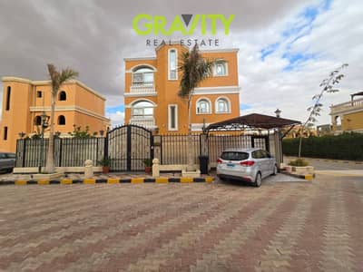 Fully finished 2-story villa with a roof terrace in Al Burouj Compound  – Villa for Sale – Cairo Airport – Heliopolis