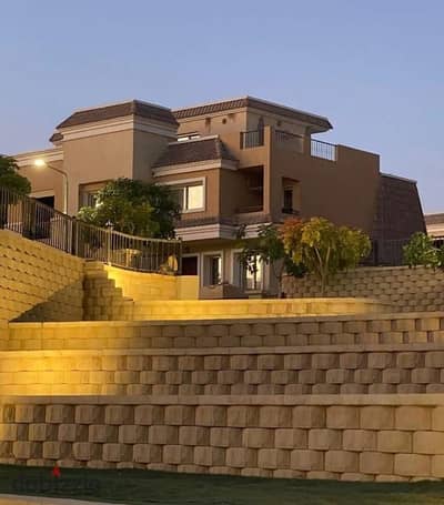 Under Market Price S Villa 212 m 4 bedrooms for sale with Installments with prime location in Sarai by Madinet Masr