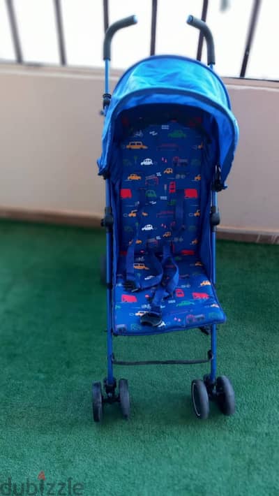 Mothercare Nanu Rush Blue Stroller – Like New