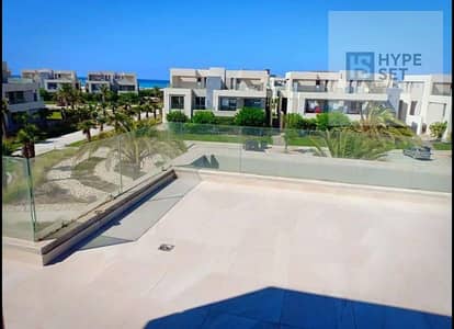 Ready to move in chalet fully finished, 125m second floor with roof pool view at La Vista Ray with down payment & prime location