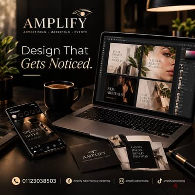 عايز تصميمات تخلي مشروعك يظهر بشكل احترافي ويشد الانتباه؟