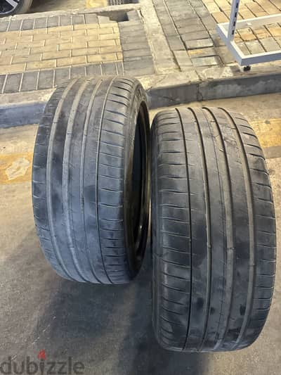 طقم كوتش ميشلان جنط ١٩ مقاس ٢٣٥/٤٥