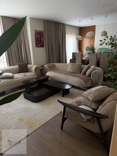 Apartment Modern Furnished For Rent In Galleria Moon Valley  | New Cairo  | 3 Bedrooms | Fully Apartments Three
