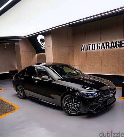 زيرووو C200 AMG Night package2023  سقف بانوراما أعلي كماليات