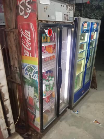 ٢ ثلاجه للبيع مستعمل محتاجين يتشحنو فيريون