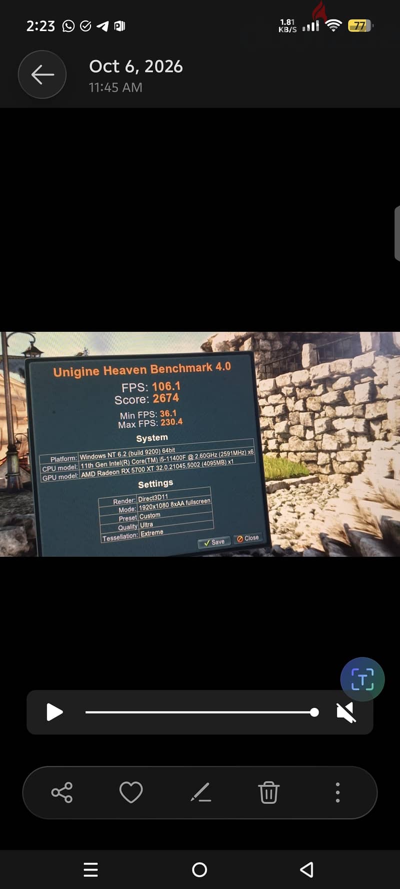 rx 5700 xt 15