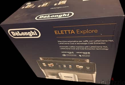 DeLonghi ECAM450.86. T Eletta Explore Cold Brew, 1450 Watt - Silver