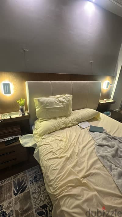 غرفة نوم كاملة مودرن خشب زان كامل بالفاتوره  01033330203
