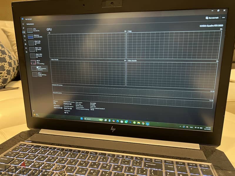 HP Zbook g6 rtx3000 6