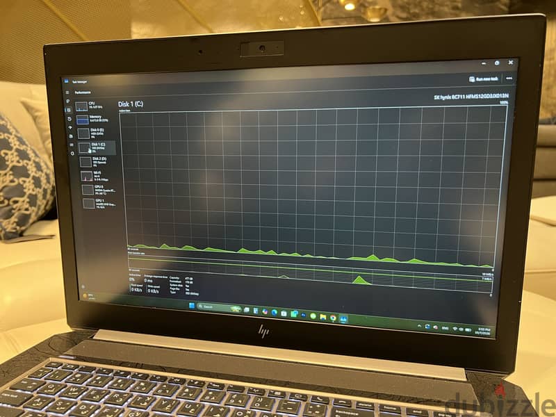 HP Zbook g6 rtx3000 10
