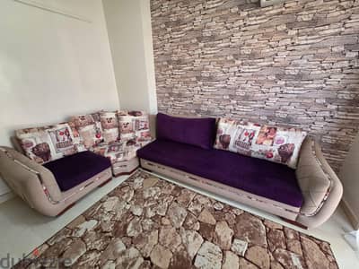 l shape , sofa