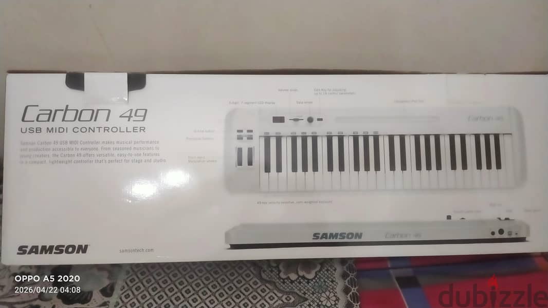 samson carbon 49 usb midi controller 5