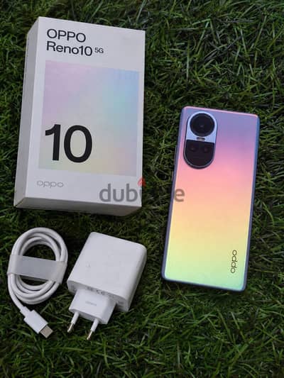للبيع موبايل OPPO Reno 10 5G – 256GB وارد الامارات العربية