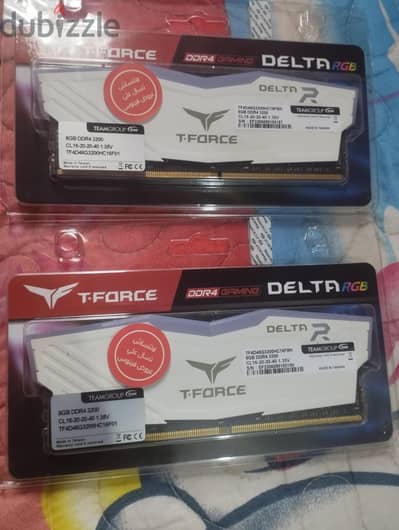 2x8 ddr4 3200mhz cl 16 white T force