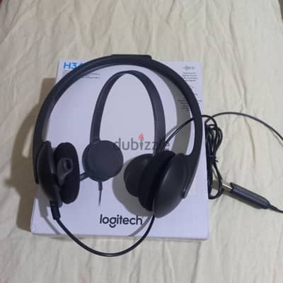 logitech h340 headset black