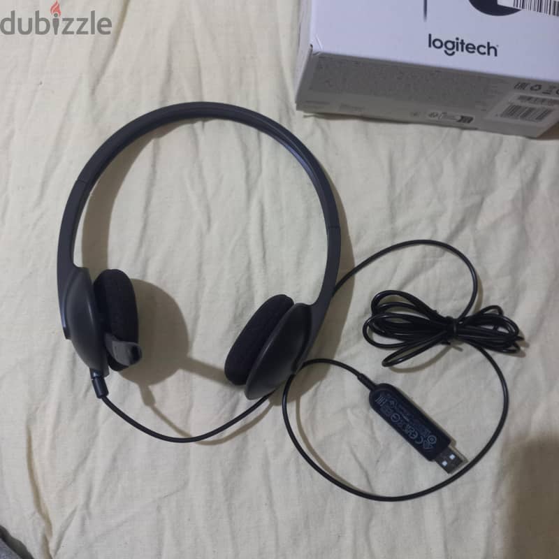 logitech h340 headset black 3